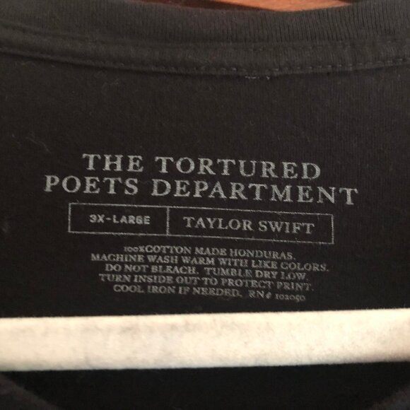 Taylor Swift Now I'm Down Bad T-Shirt | NWOT - Picture 4 of 4